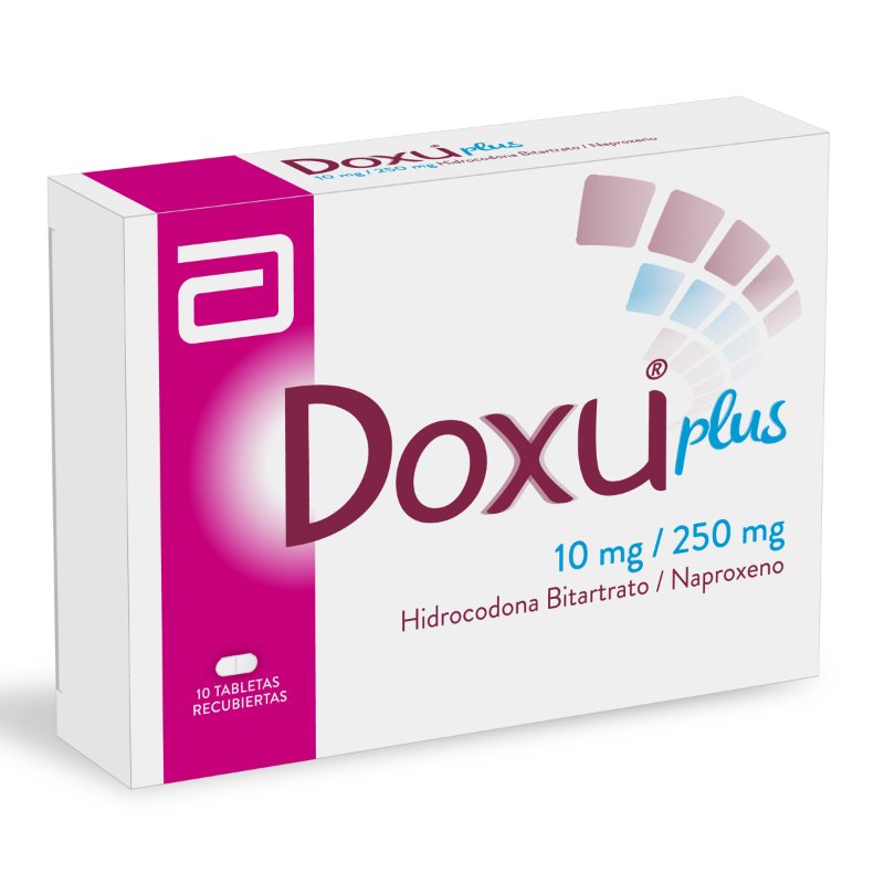 100023100.jpg DOXU PLUS 10/250MG 10 TABLETAS - Image 1