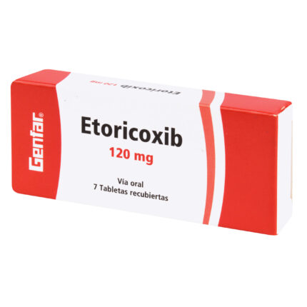 ETORICOXIB 120 MG 7 TBS GF