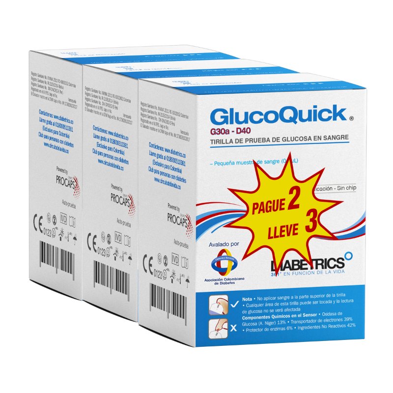 100023634.jpg TIRAS REA.GLUCOQUICK 50 PG 2 LL3 - Image 1