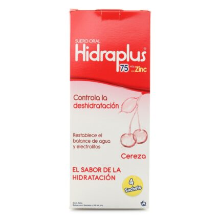 HIDRAPLUS 75 ZINC CEREZA BOL.100ML 4UND