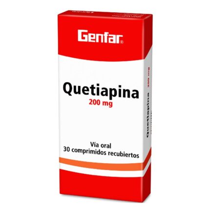 QUETIAPINA 200 MG 30 TBS GF
