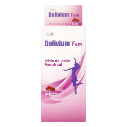 IBUPROFENO DOLIVIUM FEM 400/60 MG