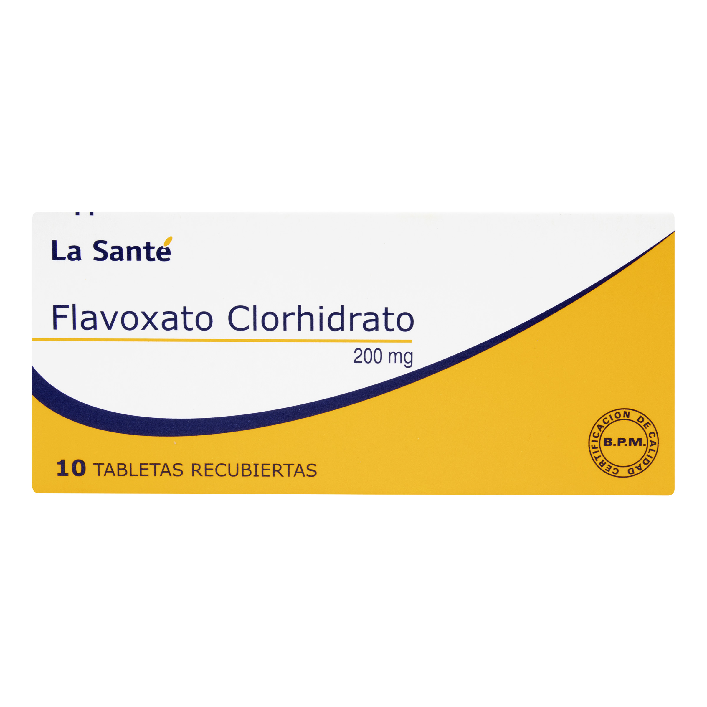 100024290.jpg FLAVOXATO CLORHIDRATO 200MG 10 TBS LS - Image 1