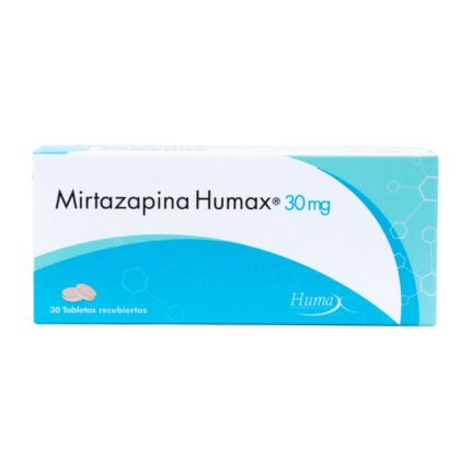 MIRTAZAPINA HUMAX  30 MG 30 TBS