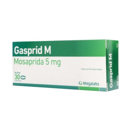 GASPRID M 5 MG 30 TABLETAS