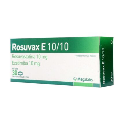 ROSUVAX E 10/10 MG 30 TABLETAS