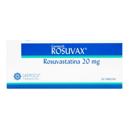 ROSUVAX 20 MG 30 TABLETAS
