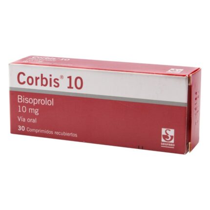 CORBIS BISOPROLOL 10 MG 30 TBS42078