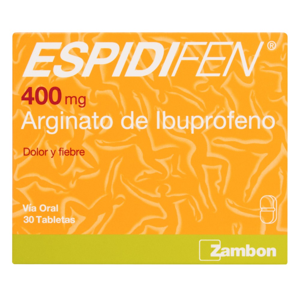 100025233.jpg ESPIDIFEN 400 MG 30 TABLETAS - Image 1