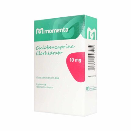 CICLOBENZAPRINA 10 MG. 15 TBS MOMENTA