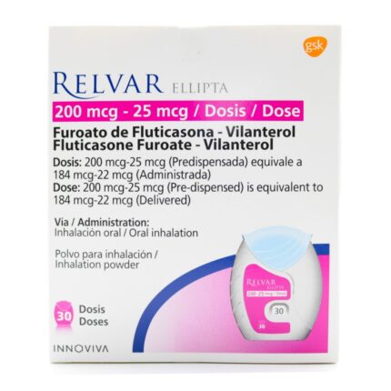RELVAR ELLI.200/25M 30D