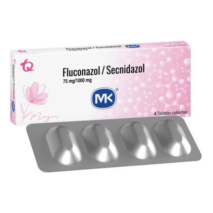 FLUCONAZOL 75 MG+SECNIDAZOL 1 G 4 TBS MK
