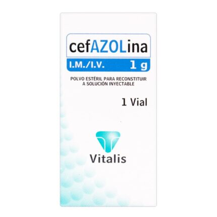 CEFAZOLINA 1 G-C1 1 AMPOLLA VT