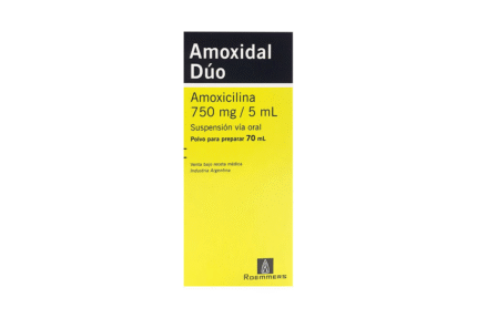AMOXIDAL DUO SUSPENSION FRASCO 120 ML