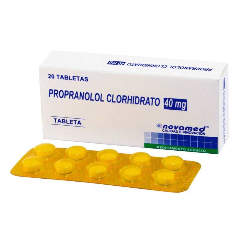 100026239.jpg PROPRANOLOL 40 MG 20 TBS NV - Image 1