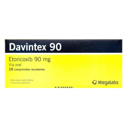 DAVINTEX 90 MG 10 COMPRIMIDOS RECUB