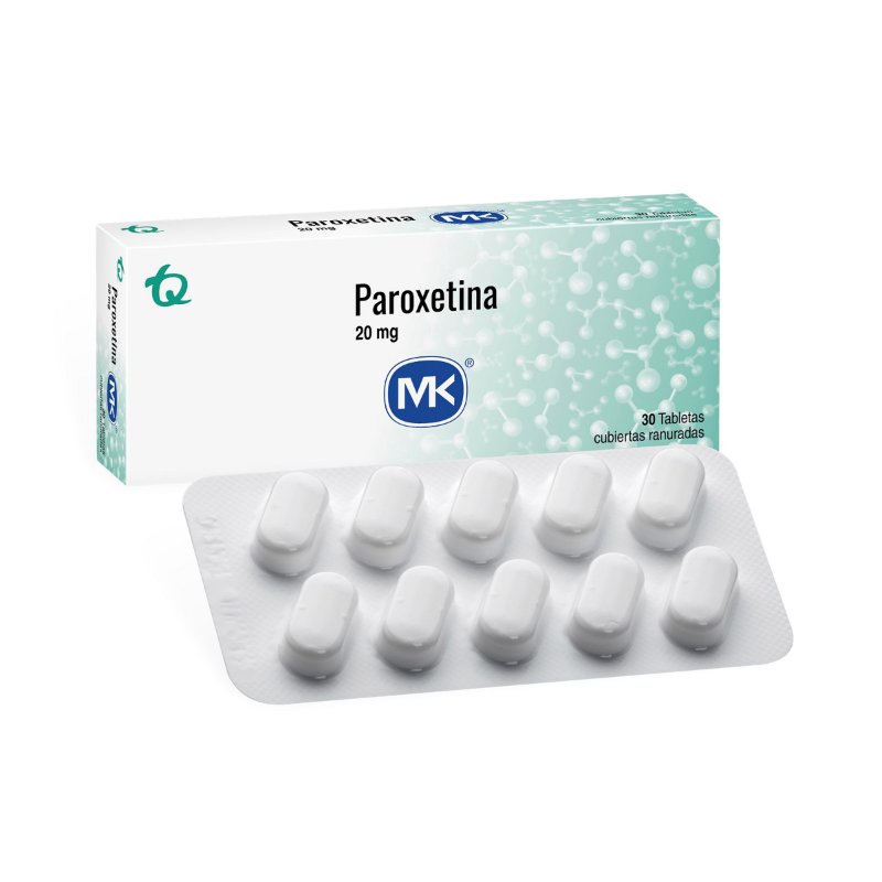 100026282.jpg PAROXETINA 20 MG 30 TBS MK - Image 1