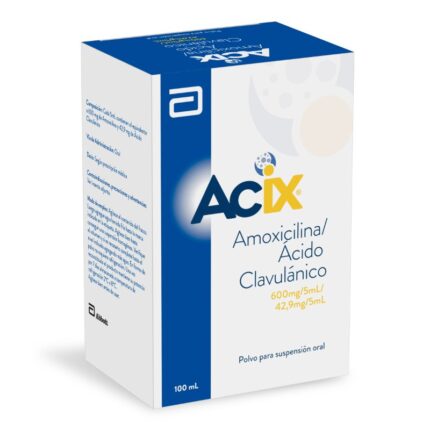 ACIX 600/42.9MG/5ML SUSPENSEN.100ML