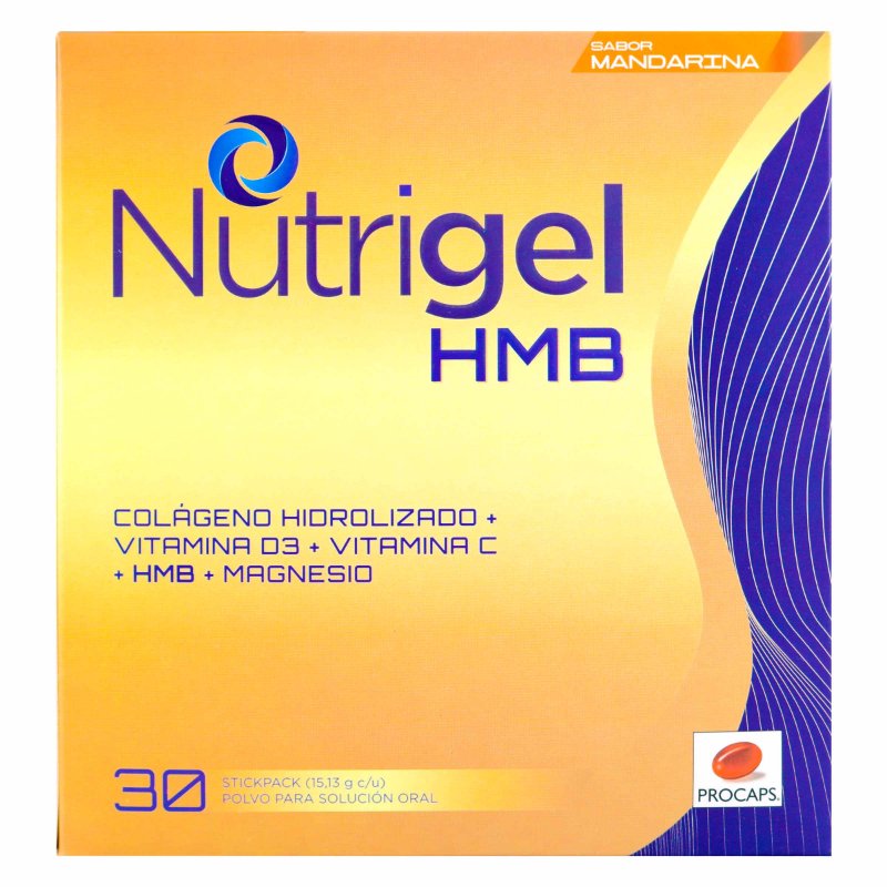 100026470.jpg NUTRIGEL HMB MANDARINA 30 UND - Image 1