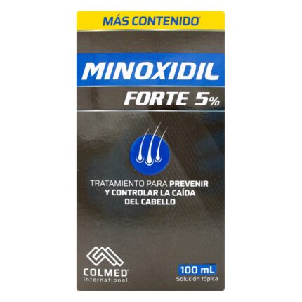MINOXIDIL FORTE 5% COLMED FCO X 100ML.