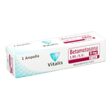 BETAMETASONA 8MG/2ML 1 AMPOLLA VT