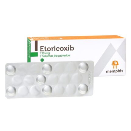 ETORICOXIB 120 MG 7 TBS REC MP