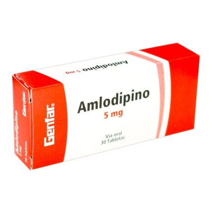 AMLODIPINO 5 MG 30 TBS GF