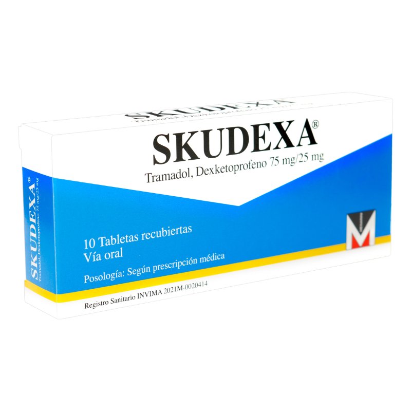 100027179.jpg SKUDEXA 75/25 MG 10 TABLETAS - Image 1