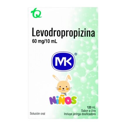 LEVODROPROPIZINA 60MG/10ML 120 ML MK