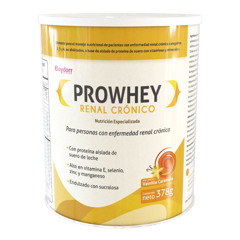 100027490.jpg PROWHEY RENAL CRONICO VAIN.CARAMELO 378G - Image 1