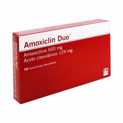 AMOXICLIN DUO 500MG/125MG 16 TBS REC