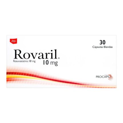 ROVARIL 10 MG 30 CAPSULAS PC