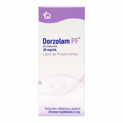 DORZOLAM PF 20MG SOL. OFT 5 ML
