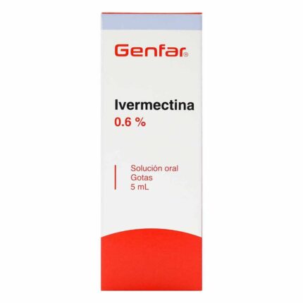IVERMECTINA 0.6% SOLUCION ORAL 5 ML GF