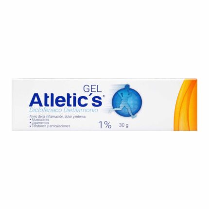 ATLETICS DICLOFENACO GEL TUBO 30 GR