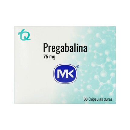 PREGABALINA 75 MG 30 CAP MK50018