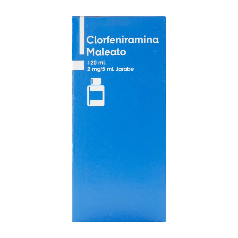 100028351.jpg CLORFENIRAMINA 2MG/5ML JARABE 120ML - Image 1