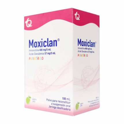 MOXICLAN PEDIAT.400 MG/5ML FCO 100ML MK