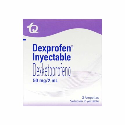 DEXPROFEN 50 MG/2ML INYECTABLE CAJA X 3 AMP TECNOQUI