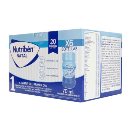 NUTRIBEN NATAL LIQUIDA 70 ML X 6 UND
