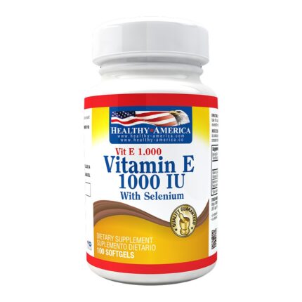 VITAMINA E 1000 IU CON SELENIO X 100 SOFT HEALTHY*