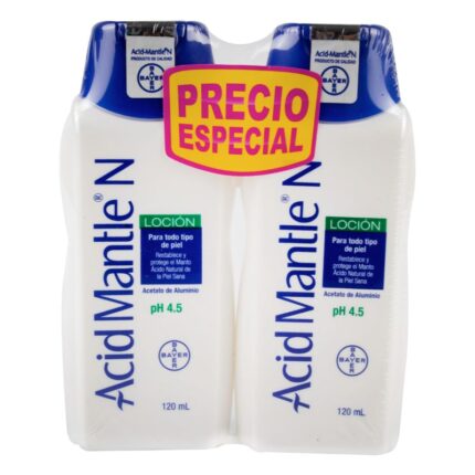 2 ACID MANTLE N LOCION 120 ML P.E