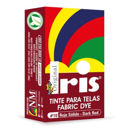 IRIS 10 ROJO SOLIDO 9 GR