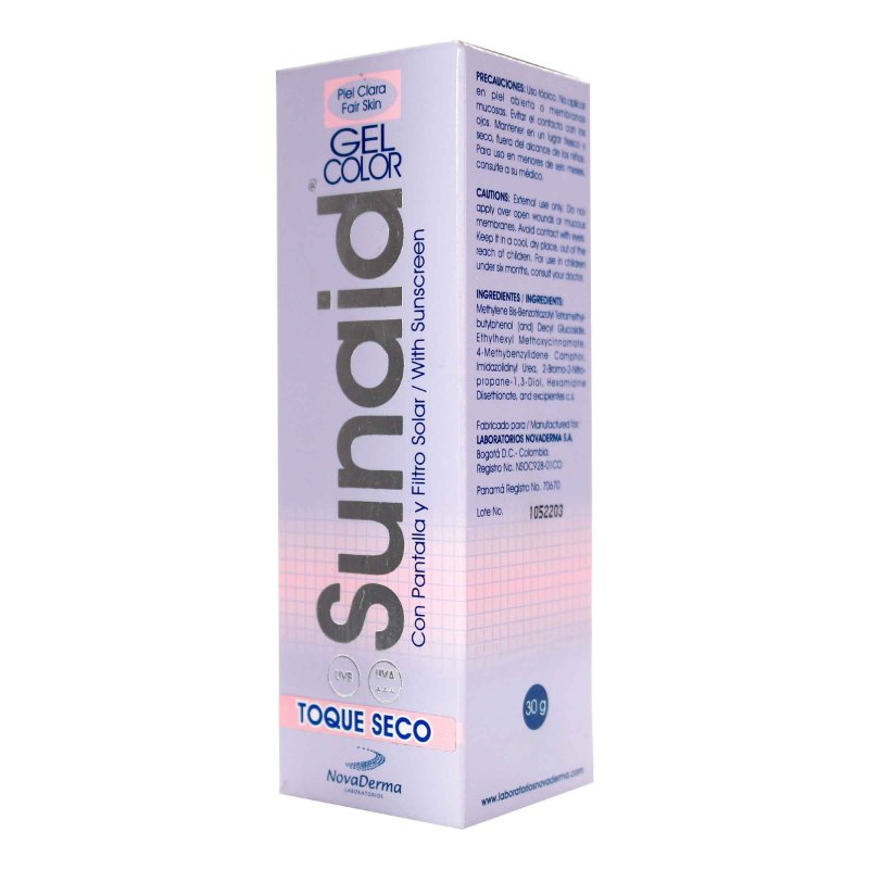 200000956.jpg SUNAID GEL BASE TONALIZ.P.CLARA 30 GRS - Image 1