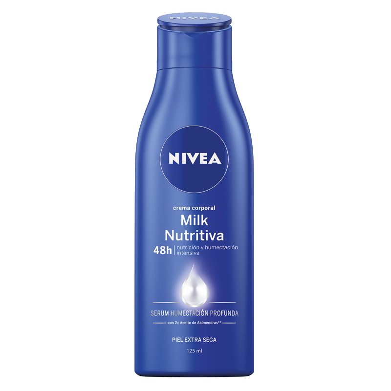 200004719-1.jpg NIVEA BODY MILK ALMENDRAS 125 ML - Image 1
