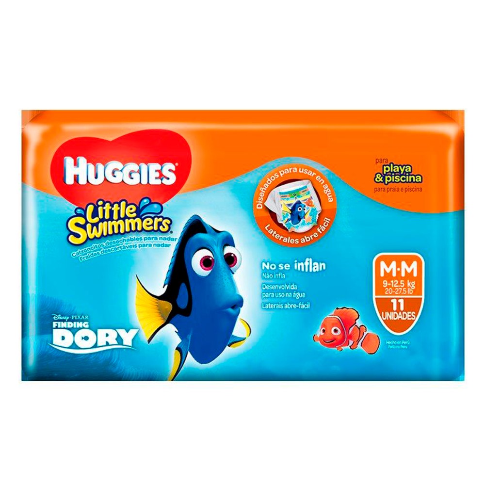 200011517.jpg HUGGIES LITTLE SWIME.P-M 11 UND - Image 1