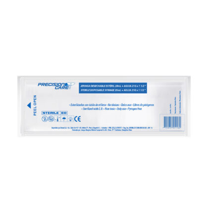JERINGA 20ML 21X1 1/2 C.AGU.PRE.ETER.