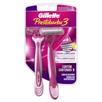 MAQ.PRESTOBARBA 3 MUJER 2 UND