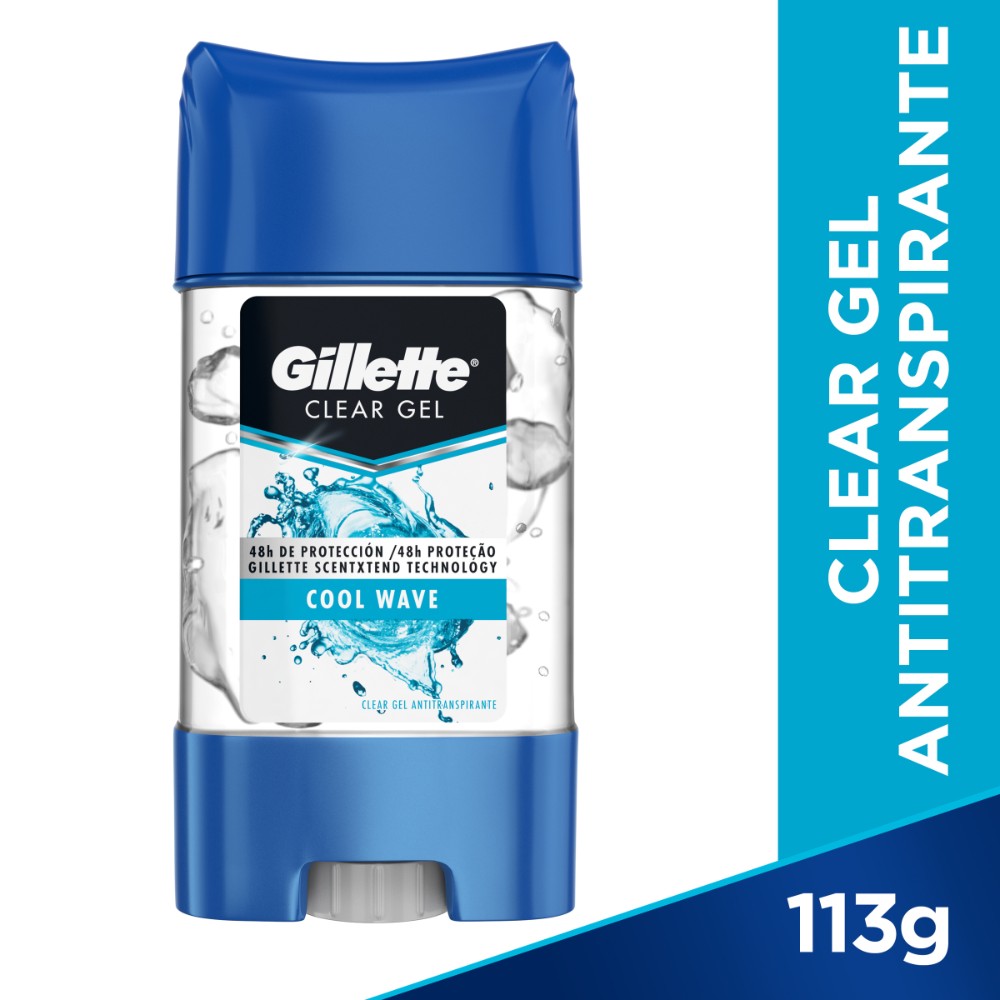 200017436.jpg DTE.GILLETTE INV GEL COOL WAVE 113 GR H - Image 1