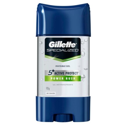 DTE.GILLETTE 3X GEL POWER RUSH 113 GR H